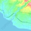 Pekutatan topographic map, elevation, terrain