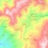 Bauko topographic map, elevation, terrain