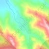 دارابکلا topographic map, elevation, terrain