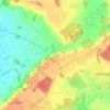Tetworth topographic map, elevation, terrain