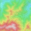 Saranti topographic map, elevation, terrain