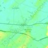 Aslockton topographic map, elevation, terrain