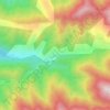 کلاسور topographic map, elevation, terrain