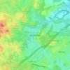 Newbridge topographic map, elevation, terrain
