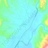 Melalap topographic map, elevation, terrain