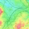 Tat Bank topographic map, elevation, terrain