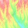 Smilan topographic map, elevation, terrain