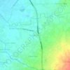 Sungai Sapih topographic map, elevation, terrain