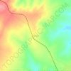 Tembe topographic map, elevation, terrain