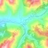 Ovacuma topographic map, elevation, terrain