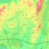 Vista Hills topographic map, elevation, terrain