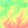 Samrong topographic map, elevation, terrain