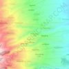 Perampelan Lor topographic map, elevation, terrain