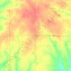 Pleasant topographic map, elevation, terrain