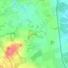 Eshott topographic map, elevation, terrain