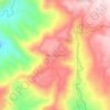 Mount Carmel topographic map, elevation, terrain