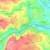 Stamford topographic map, elevation, terrain