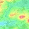 Fans topographic map, elevation, terrain