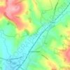 Cloakham topographic map, elevation, terrain