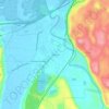 Nisqually topographic map, elevation, terrain