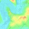 Le Moulin de Brillac topographic map, elevation, terrain