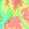 Tremês topographic map, elevation, terrain