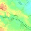 Alpraham topographic map, elevation, terrain