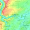 Bradford on Avon topographic map, elevation, terrain