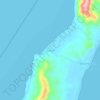 Kadur topographic map, elevation, terrain
