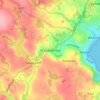 Nansberres topographic map, elevation, terrain