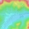 Ramsau topographic map, elevation, terrain