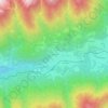 Sasseglio topographic map, elevation, terrain
