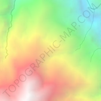 Wuloni topographic map, elevation, terrain