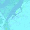 Chamon topographic map, elevation, terrain