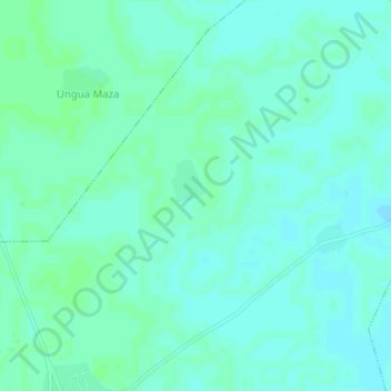 Borro topographic map, elevation, terrain
