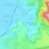 La Montoya topographic map, elevation, terrain