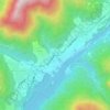 Vallesella topographic map, elevation, terrain
