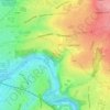 Troopers Hill topographic map, elevation, terrain