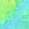 Hidden River topographic map, elevation, terrain