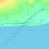 Shuqrah topographic map, elevation, terrain