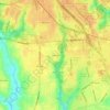Oakdale topographic map, elevation, terrain
