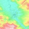 Wamena topographic map, elevation, terrain