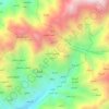 Al Jazirah topographic map, elevation, terrain