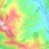 La Guaria topographic map, elevation, terrain