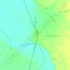 Clarendon topographic map, elevation, terrain