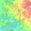 Dweerbeek topographic map, elevation, terrain