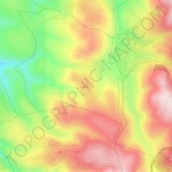 Rabb Et Talatine topographic map, elevation, terrain