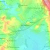 Wincanton topographic map, elevation, terrain