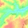 Wappenham topographic map, elevation, terrain