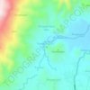 Tompaso Baru Dua topographic map, elevation, terrain